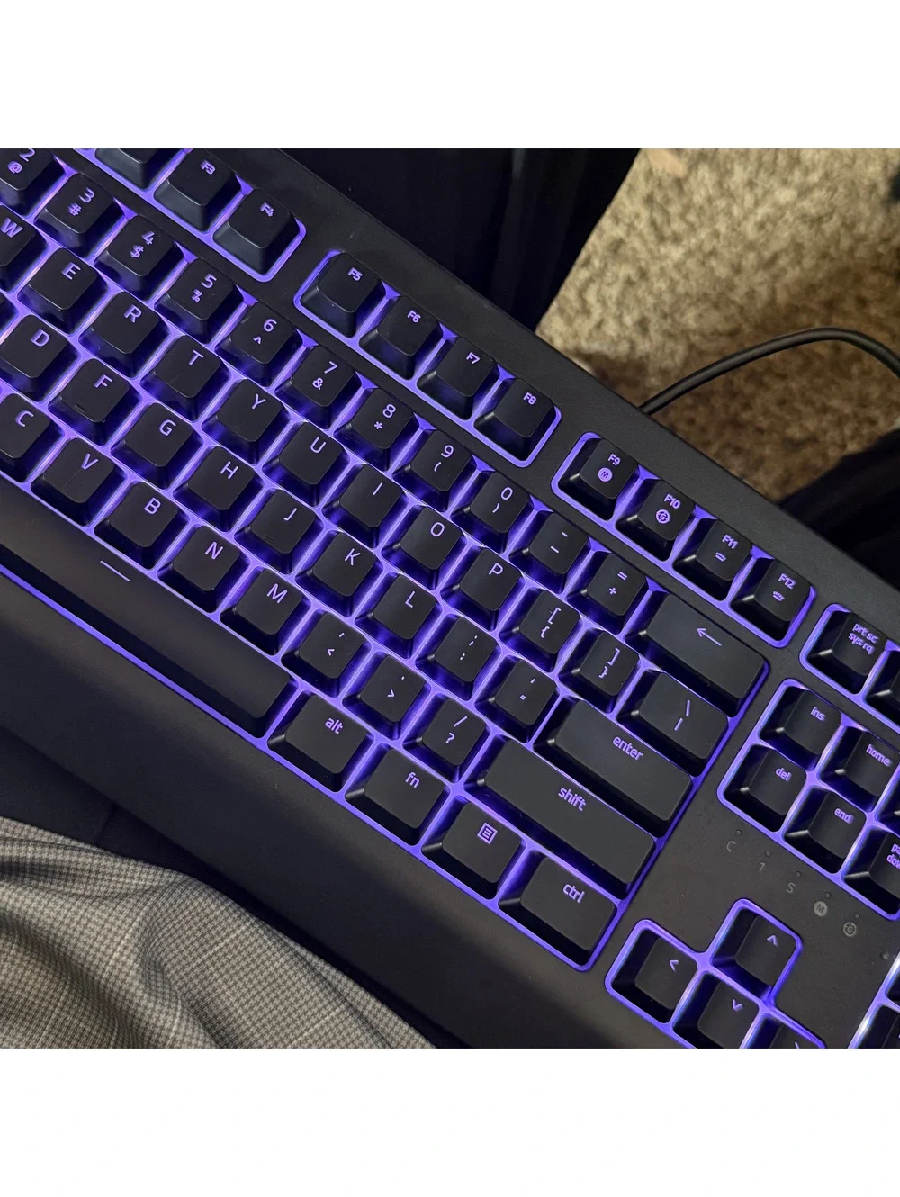 Razer Cynosa V2 Wired Gaming Keyboard RGB Backlit Membrane Black RZ03-0340 Works